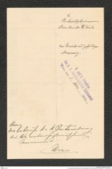 k.k. naturhistorisches Hofmuseum, Intendanzakten 1885-1896 (Hauer), Aktenzahl Z.171/1892, Seite 6